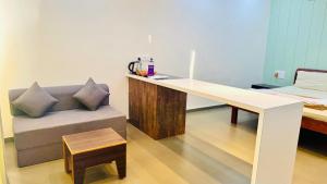 Ground Floor couple room sofa cum bed 